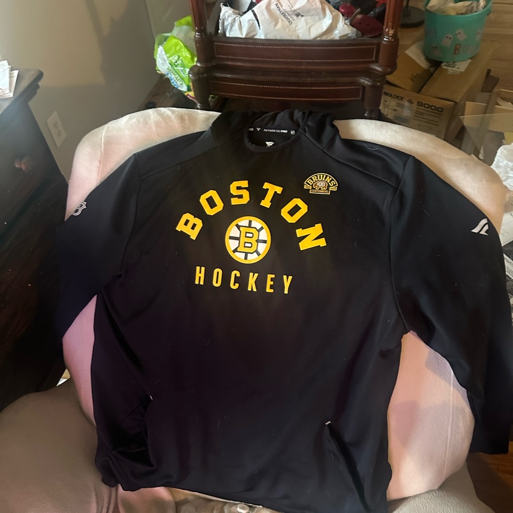 Fanatics Authentic Pro Boston Bruins Centennial Hoodie 2x